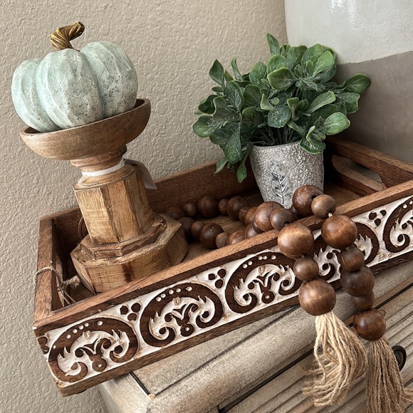 Rustic Farmhouse fall harvest boho decor accent set